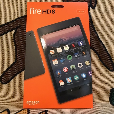 AmazonFireHD8パッケージ
