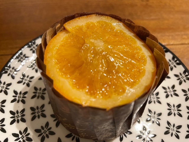 ホシフルーツフレンチカップケーキオレンジ